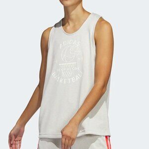 NEW Adidas Women’s Select Jersey Sleeveless Mesh Tank Top, Size XL (New)